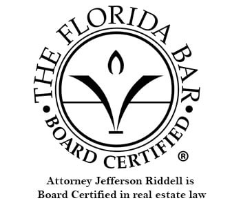 The Florida Bar | Board Certified | Attorney Jefferson Riddell is Board Certified in Real Estate Law